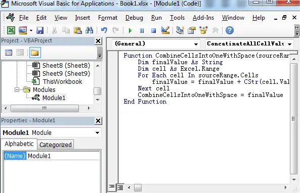 combine rows into one cell3