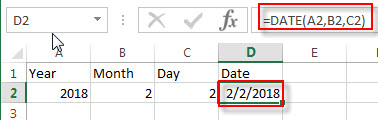 create date from 3 cells1