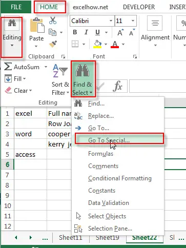 delete blank rows1