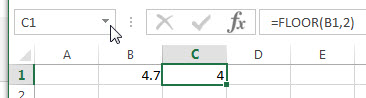 excel floor example1