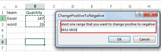 change positive to negative 111