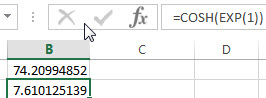 excel cosh example2