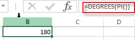excel degrees examples1