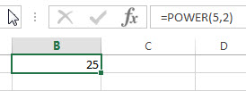 excel power example1