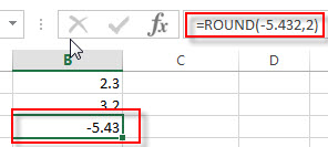 excel round examples3