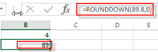 excel rounddown examples2