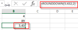 excel rounddown examples3