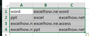 fill blank cells with specific value12