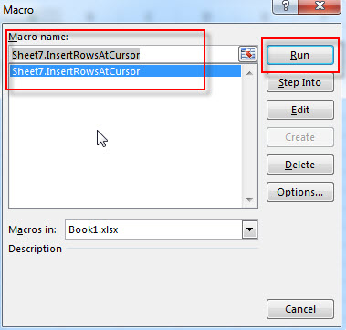 insert multiple rows or columns11