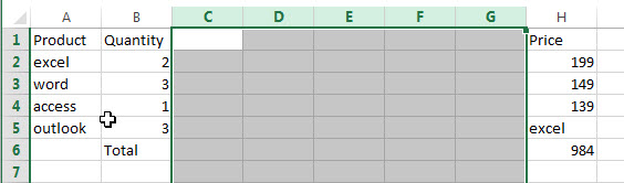 insert multiple rows or columns6