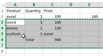 insert multiple rows or columns7