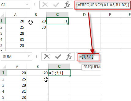 excel frequency examples1