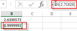 excel ln examples2