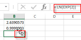 excel ln examples3