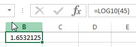 excel log10 examples1