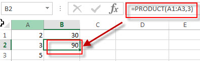 excel product example2