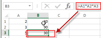 excel product example3