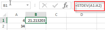 excel stdev examples1