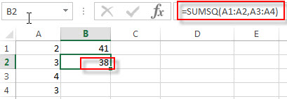 excel sumsq examples2