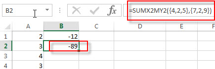 excel sumx2my2 examples2