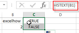 excel istext examples1