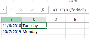 convert data to weekday or month2