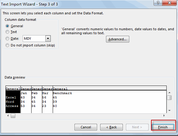 convert word to excel7