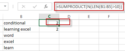 count number of cells1