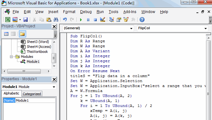 flip column data9