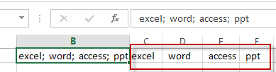 split one cell into multiple cells5