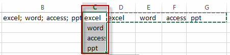 split one cell into multiple cells8