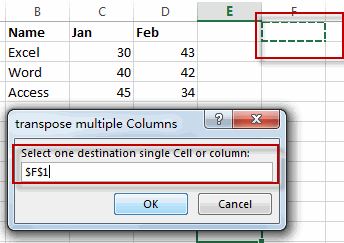 transpose multiple columns5