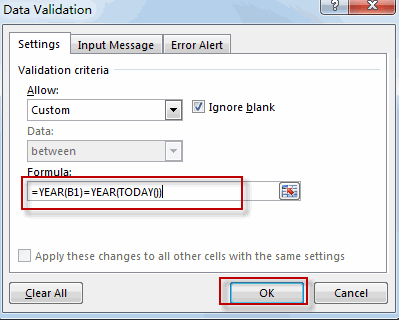 data validation current year3