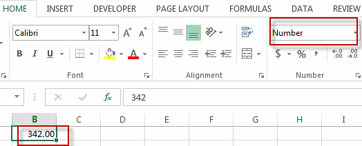 format cells using shortcuts2