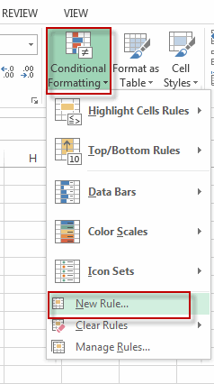 highlight cells2