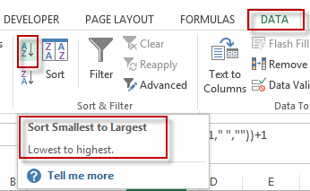 sort cell by word count2