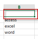 add blank in data validaton list1