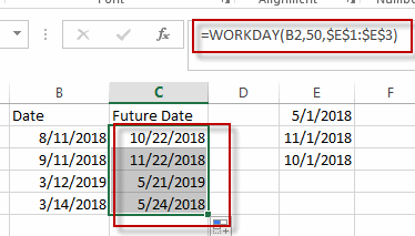 calculate future date4