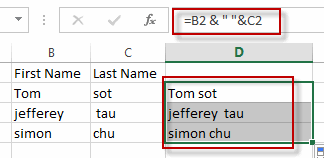 combing first and last names1