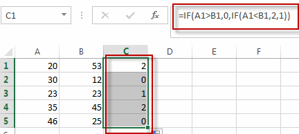 comparing columns1