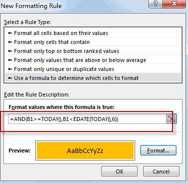 conditional formatting date5