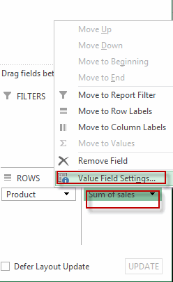 count unique values pivot table12