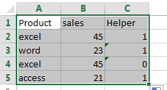 count unique values pivot table5