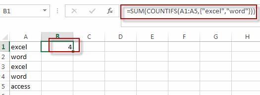 countif with multiple criteria3