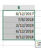 higlight rows if date passed1