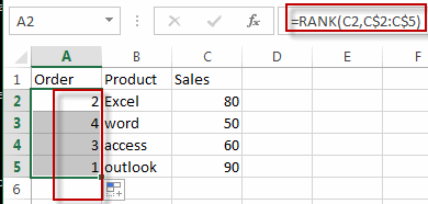 sort dynamic data2