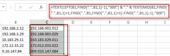 sorting ip address1