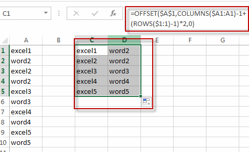split data in one column to multiple1
