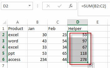 sum multiple columns2