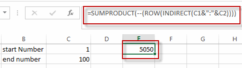 sum numbers from 1 to n1